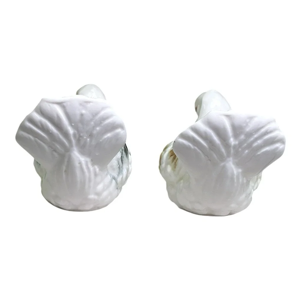 Vintage Ceramic Doves Birds Salt & Pepper Shaker Set Novelty‎ Animal